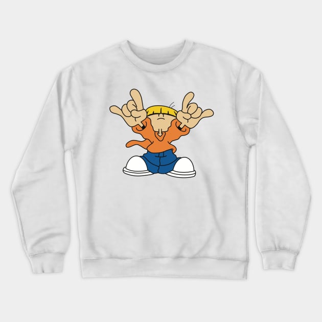 Number 4 Crewneck Sweatshirt by FoxtrotDesigns